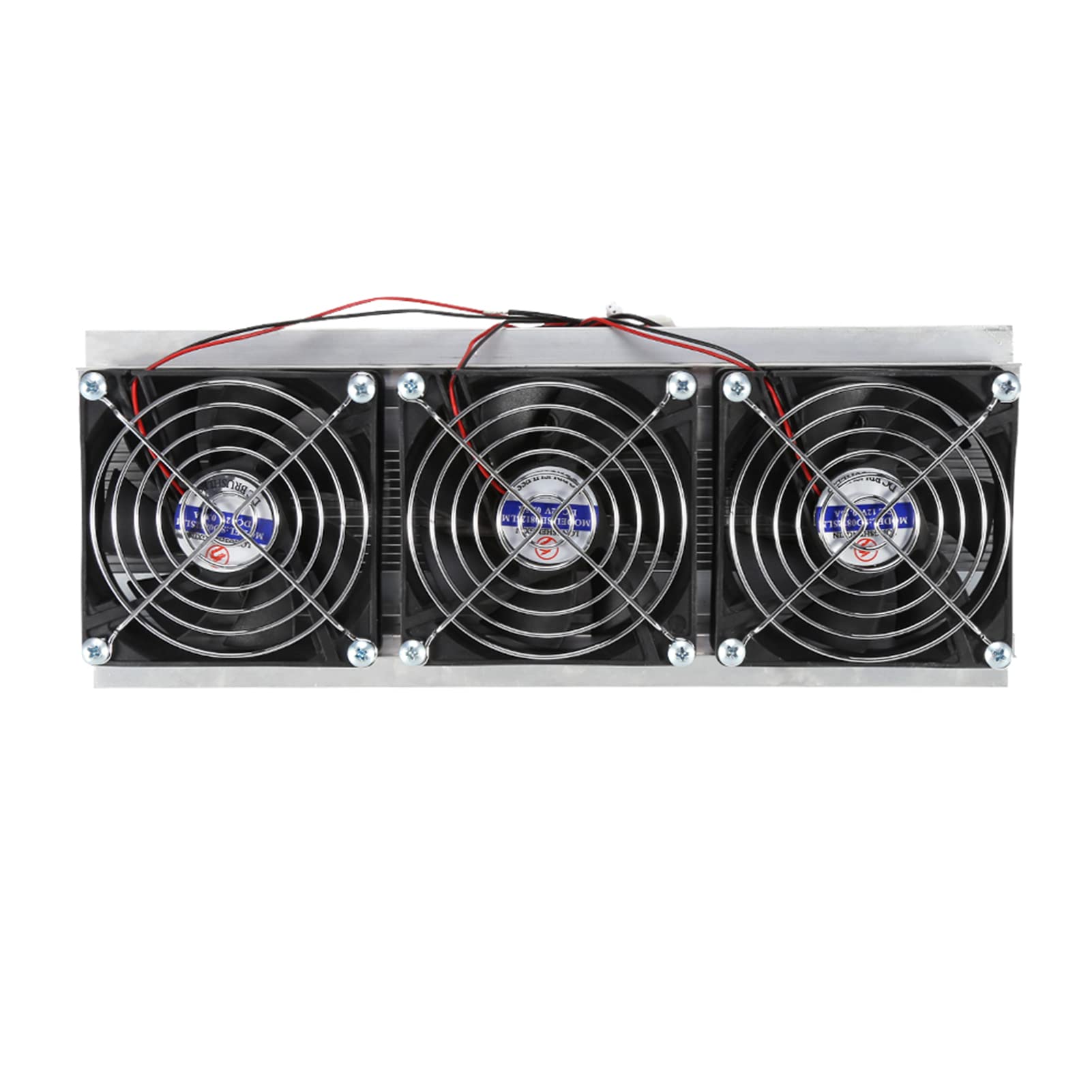 Thermoelectric Peltier Kit Three 15A No Vibration Air Cooling Device Semiconductor Refrigeration 180W Thermoelectric Cooling System for Small Space Cooling with Power