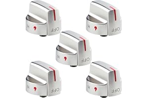 EIOLWJIEO 5304509064 for Frigidaire Gas Stove Knobs, PS12364522 Stove Knob Replace for Frigidaire Stove Knobs Part Number EAP12364522 4546390, Replacement Knob for Range FFGF3056TSA FCFG3062A GCRG302LAFA