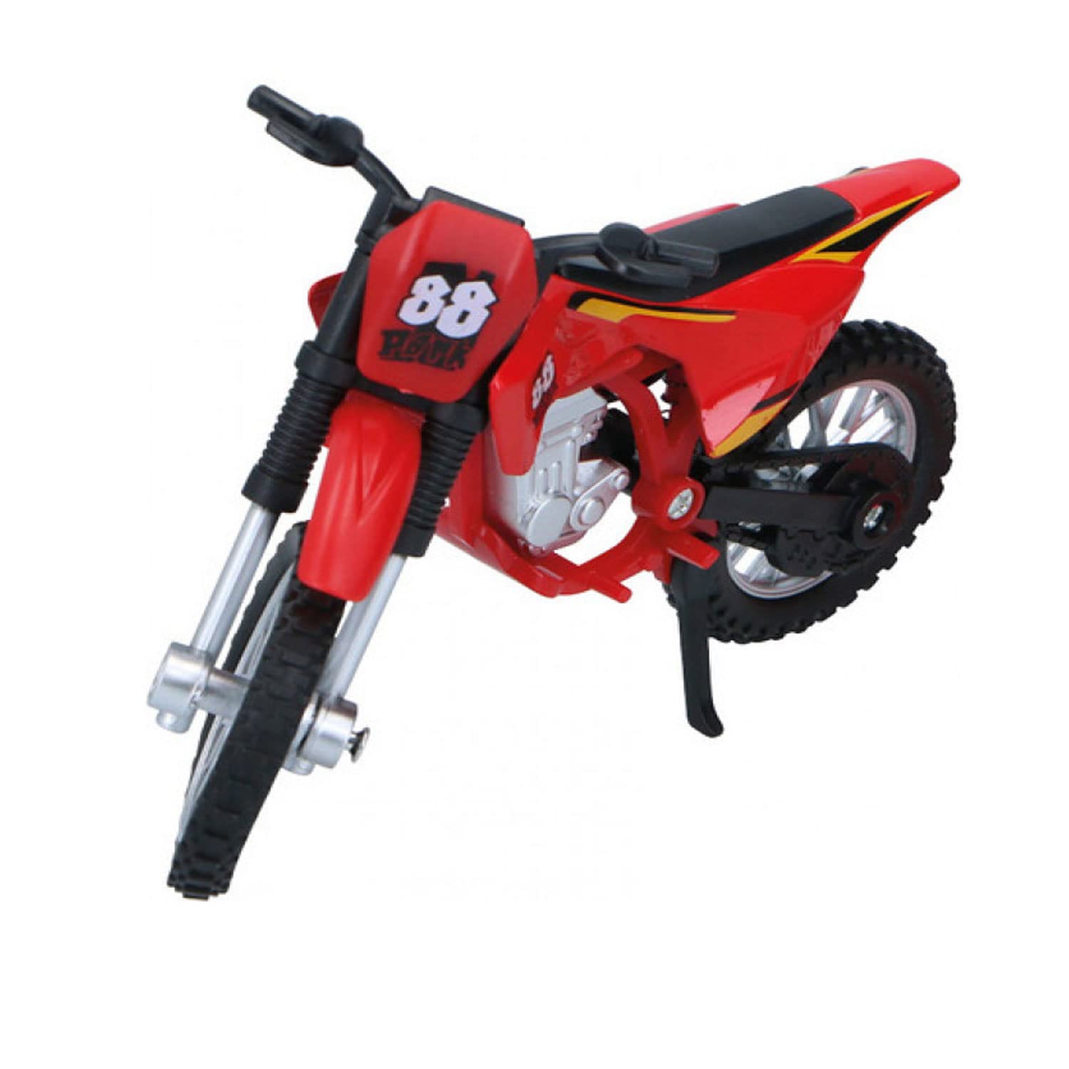 Toy Diecast Dirtbike Motorbike figure With Extra Wheels