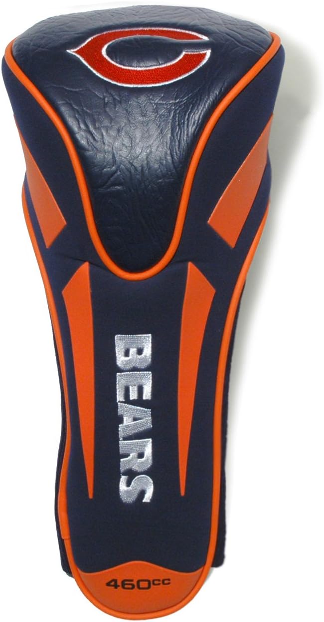 Team Golf NFL Chicago Bears Golf Club Single Apex Driver Headcover, Fits All Oversized Clubs, Truly Sleek Design : Sports Fan Golf Club Head Covers : Sports & Outdoors