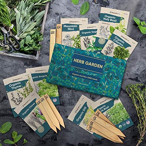 Indoor Herb Garden Seeds 9 Heirloom Medicinal Herb Seed Packets