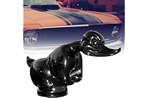 Death Proof Duck 3D Chromed Alloy Hood Ornament, Bar Pub Club Wall Decor, Novlty Car Decoration Accessory, Front Hood Car Sti