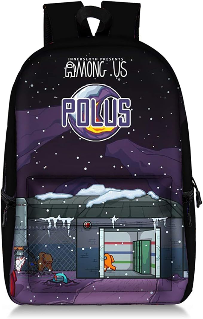 Among Us Backpack For Kids Impostor HighCapacity WearResistant