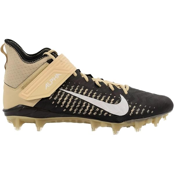 Amazon.com | Nike Alpha Menace Pro 2 Mid Football Cleats  display picture 3