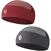 Low-Profile Cooling Helmet/Hard hat Liner, Stretch Working Cap, Summer Sweat Wicking Skull Cap, Running Beanie Sun Protection