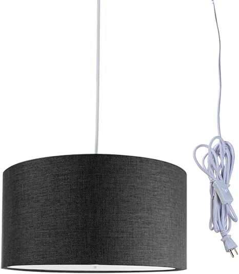 2 Light Plug In Pendant Light By Home Concept Hanging Swag Lamp