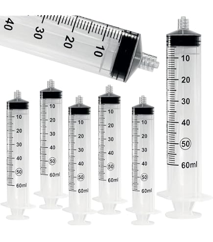 Amazon.com: Monoject, General Use Syringe, 60ml / Toomey Tip