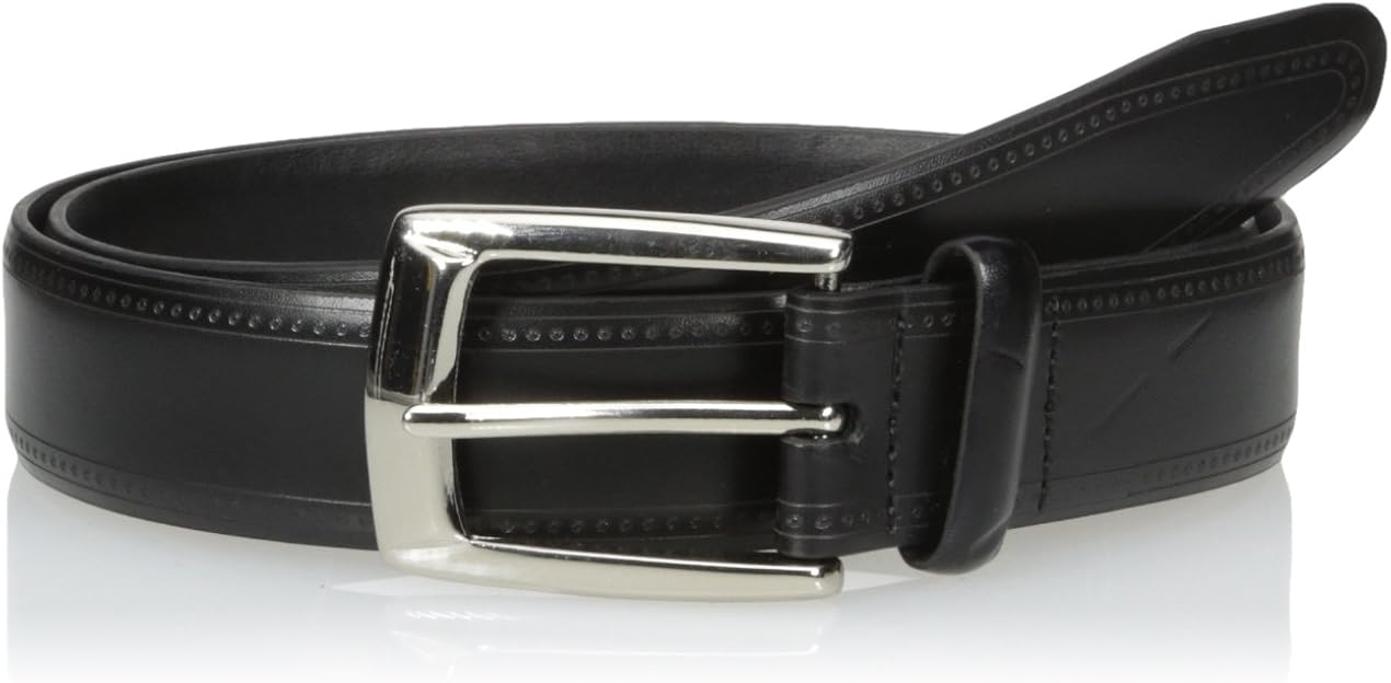 van heusen leather belt