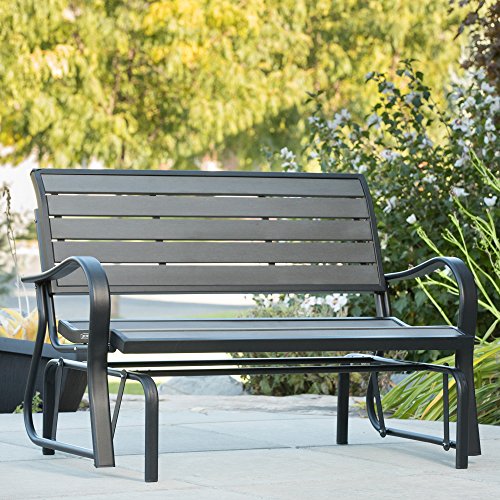 Lifetime 60276 Glider Bench, Harbor Gray Pricepulse