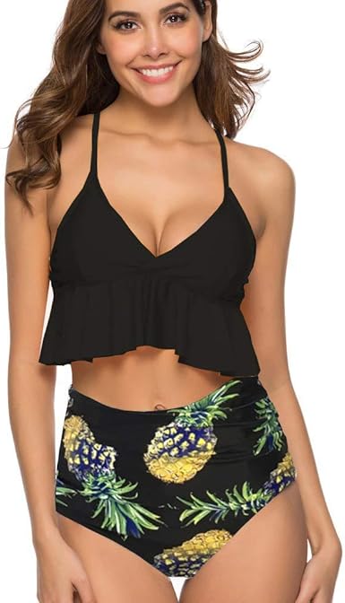 womens pineapple bikini