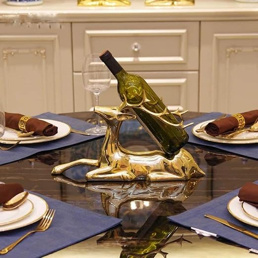 Stilvolle Einfachheit Modell Zimmer Wohnzimmer Eingang Tv Schrank Kupfer Grun Lila Kristall Stein Neoklassische Dekoration Handwerk Ornamente Weinregal Hirsch Lang 39cm Hoch 23cm Breit 9cm Schon Amazon De Baumarkt