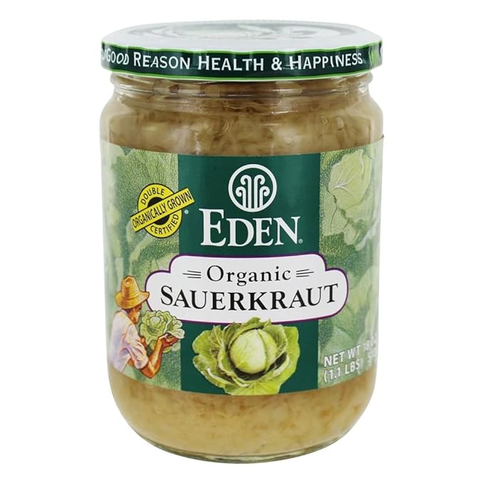 EDEN FOODS Organic Sauerkraut, 18 OZ Grocery & Gourmet Food