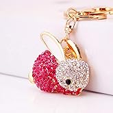 Pho Keychain - Cute Butterfly Shape With Sparkling Rhinestones