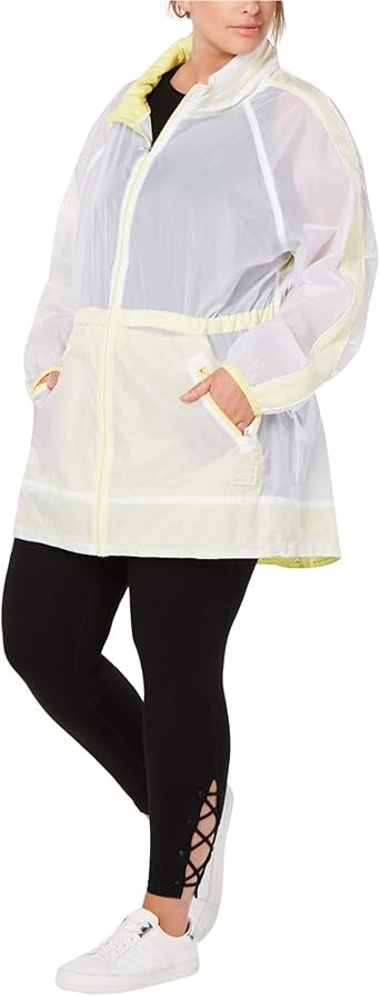 calvin klein transparent jacket