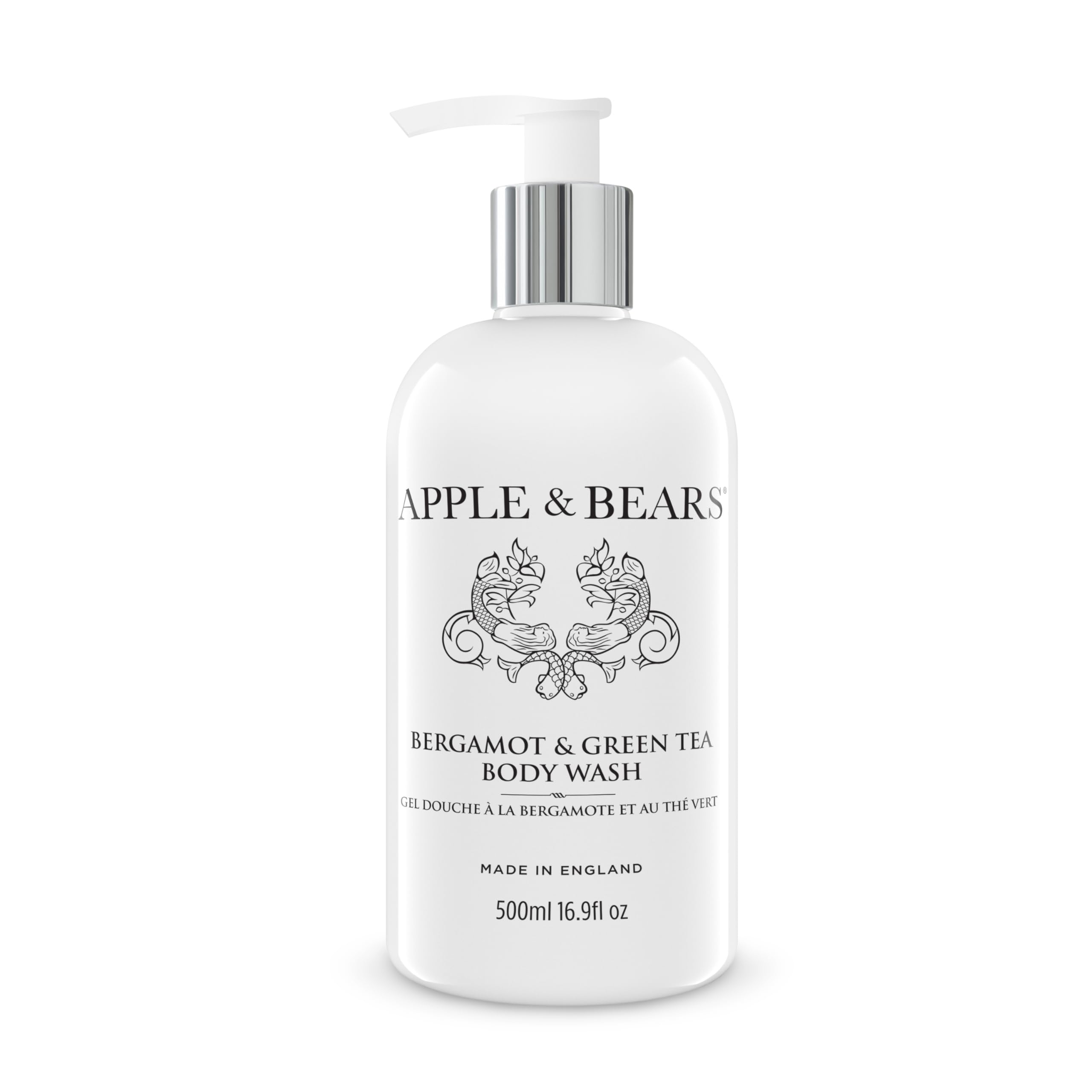Apple & Bear Bergamot & Green Tea Body Wash/Shower Gel 500ml /16.9 fl oz