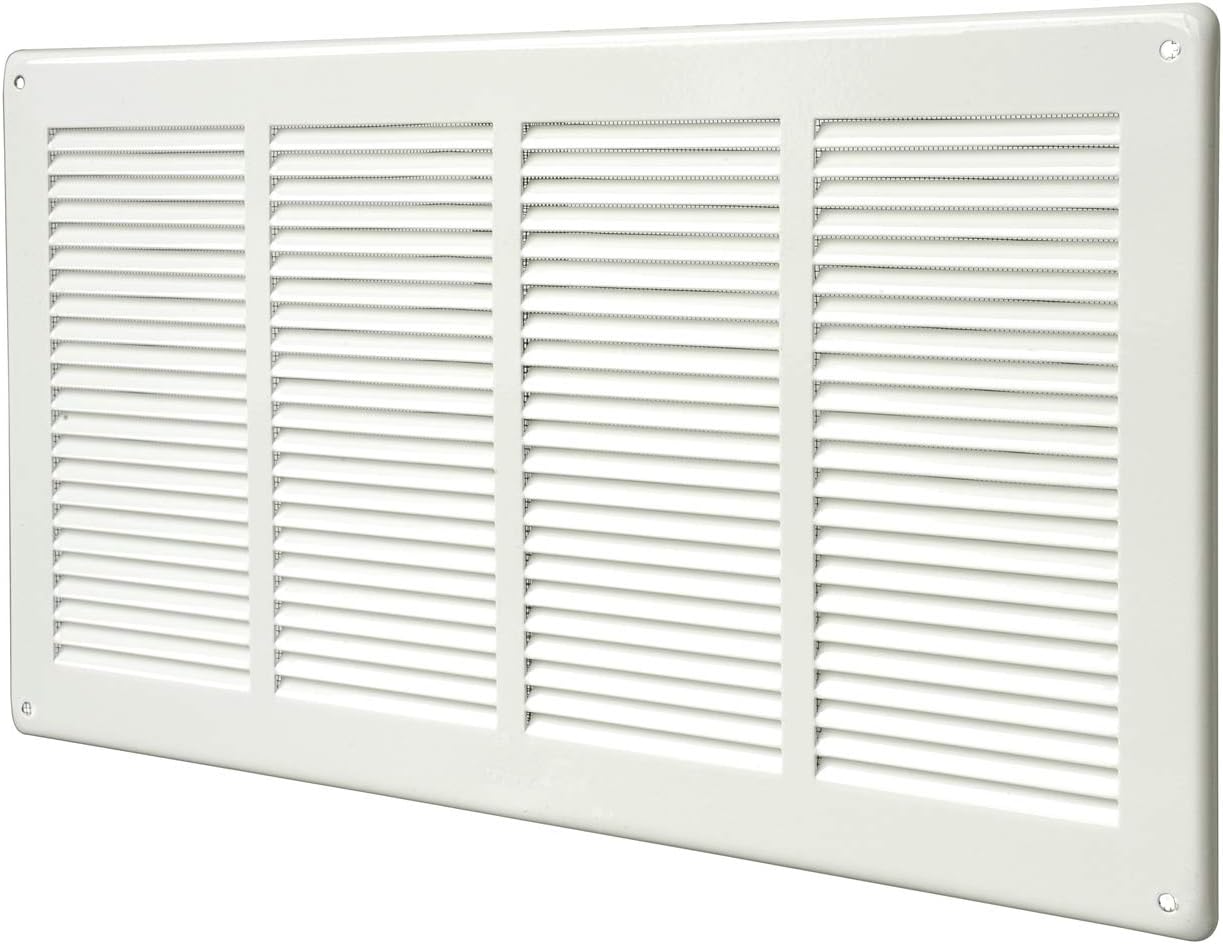 La Ventilazione GL4424RB-Y Ventilation Grille, White, 440X240 mm