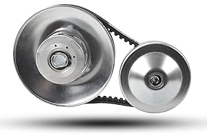 KARSEE 30 Series Driver 3/4" Bore Driven Torque Converter 5/8" Bore 7" Pulley with 203591 Belt Go Kart Mini Bike