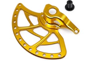DEFUMP PROCNC Front Brake Disc Rotor Guard Brake Disc Cover Protector Fit for Surron Ultra Bee (Gold)