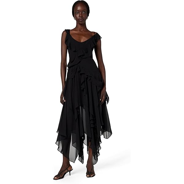 Amazon.com: BCBG Pleated Halter Gown Black Combo 8 : Clothing, Shoes &  Jewelry