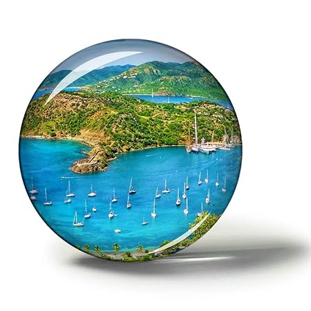Hqiyaols Souvenir Antigua y Barbuda Imanes Nevera Refrigerador ...