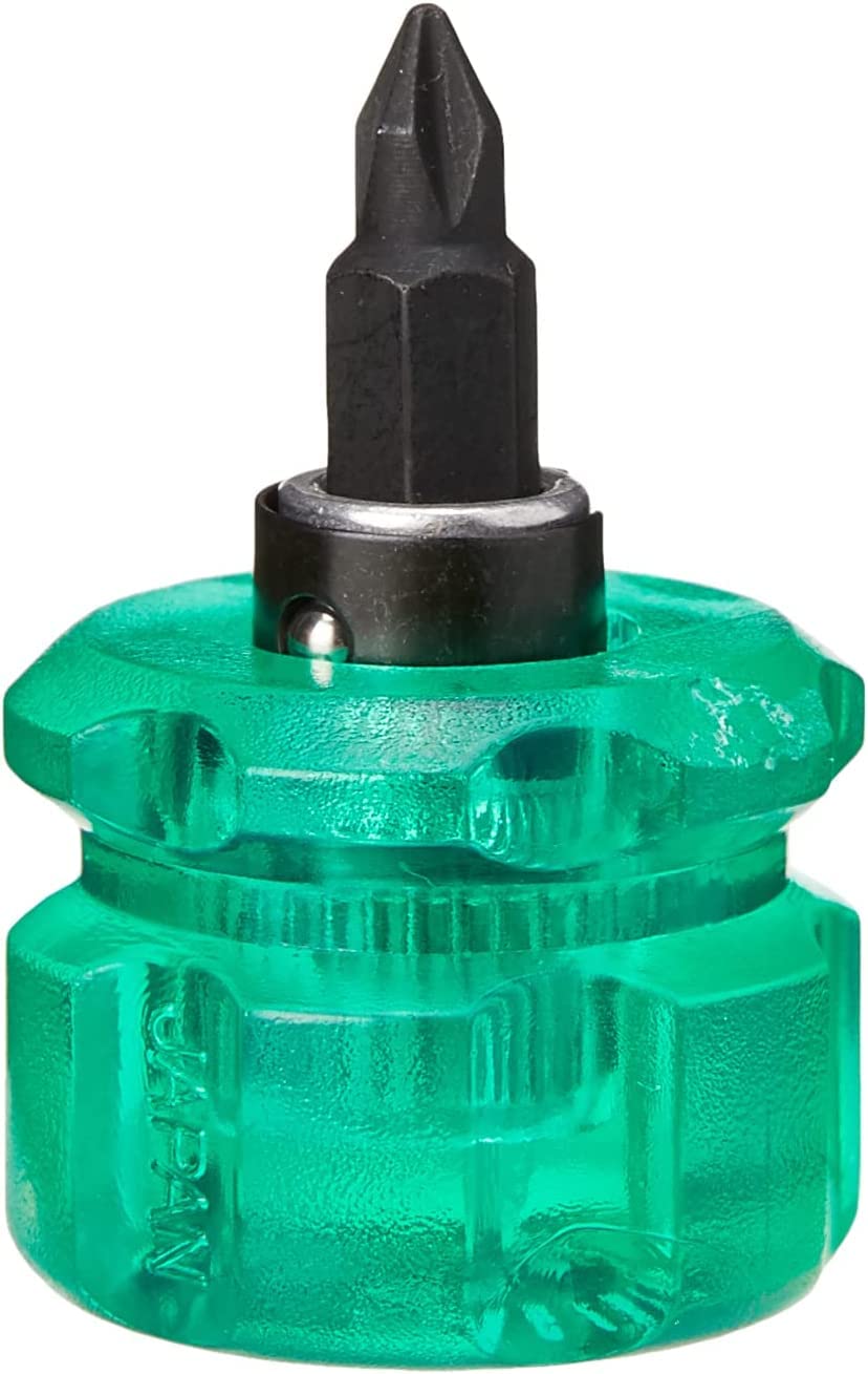 Micro Stubby Reversible Screwdriver, Supplied with Double Ended bit. Made in Japan. ENGINEER dst-06