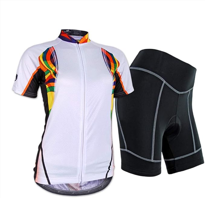 CNBPLS Color ShortSleeved Women's Cycling Suits Summer Breathable