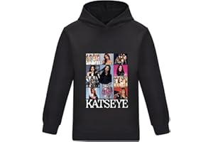 Chitoldeder KATSEYE Merch Girls Hoodie Kids Long Sleeve Sweatshirt Sportswear Manon Sophia Daniela Music Wear Pullover