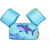 Moko Toddler Swim Vest for Kids, Arm Band for Children 20-50lbs/22-66lbs Cartoon Swimming Water Wings Pool Float Vests Sleeve