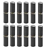 MOUNTAIN_ARK 12 Pack Weld On Bullet Hinges, 4" x