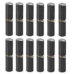 MOUNTAIN_ARK 12 Pack Weld On Bullet Hinges, 4" x