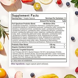 Doctor's Recipes Probiotics for Women, 100 Billion