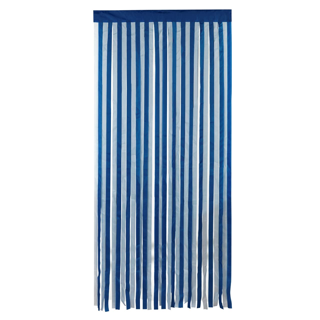 WENKO Door curtain blue-white