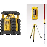 Stabila LAR350 Fully Self-Leveling Rotary Laser 9-piece Kit Interior/Exterior Horizontal, Vertical Levelling, Dual-Slope, Section Mode, LED Assist, Manual Alignment, Motion Control and Plumb Lines
