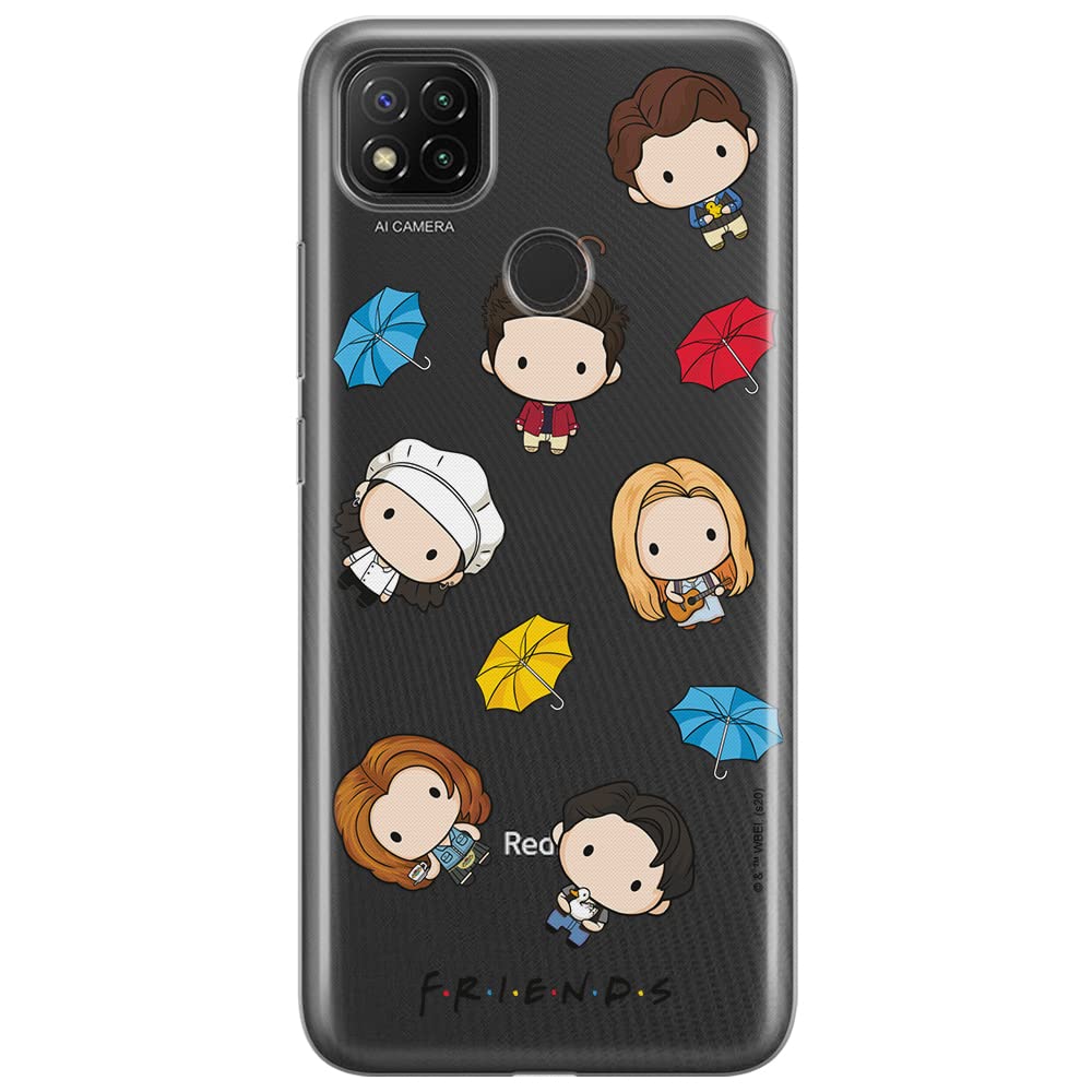ERT GROUP mobile phone case for Xiaomi REDMI 9C original and officially Licensed Friends pattern 013 optimally adapted to the shape of the mobile phone, partially transparent