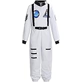 ReliBeauty Boys Girls Kids Children Astronaut Role Play Costume
