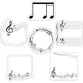 TaoBary Music Themed Sticky Notes - 32 Pads/960 Sheets, 8 Fun Designs, 3x3 Inch, Perfect For School & Office