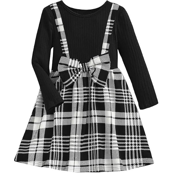 infant black and white dress Jill Wish Flower Girl Dress Black White A-Line Kids 2025