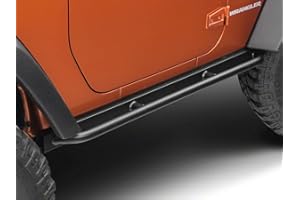 BARRICADE OFF-ROAD Barricade Enhanced Rubi Rails; Textured Black Compatible with 07-18 Jeep Wrangler JK 2-Door