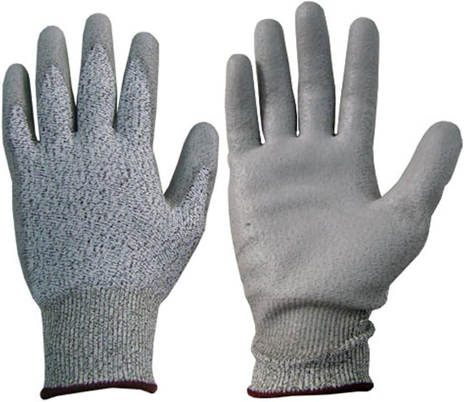 HandMax Safe Touch Animal Handling Grooming Gloves Polyethylene Fiber with Dyneema PU Coating Pet Dog Cat Bird M size
