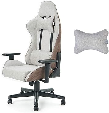 Amazon Co Jp イトーキ クロスフォーカスチェア X Focus Chair オフィスチェア ゲーミングチェア 可動肘付 ブラウン Yes S Ub Ael ネックピロー ネックパッド ドクターエア共同開発 ライトグレー ファブリック Yesp Np Lg セット 文房具 オフィス用品