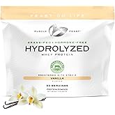 Muscle Feast Hydrolyzed Whey Protein Powder, Grass Fed and All Natural Hormone-Free, Hydro Whey Powder for Men and Women, Gluten Free, Non-GMO, Delicious Hydrolyzed Protein Powder, Vanilla, 2lb