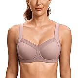SYROKAN High Impact Sports Bras for Women No