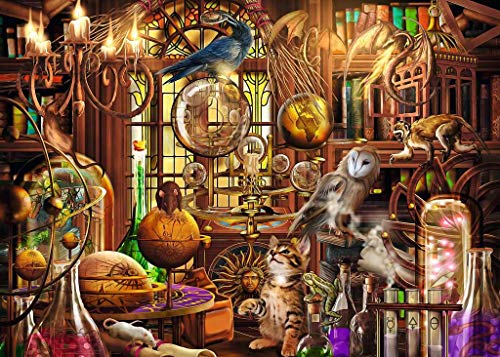 Ravensburger Puzzle 19834 - Merlins Labor - 1000 Teile Puzzle für Erwachsene und Kinder ab 14 Jahren – Bild 3