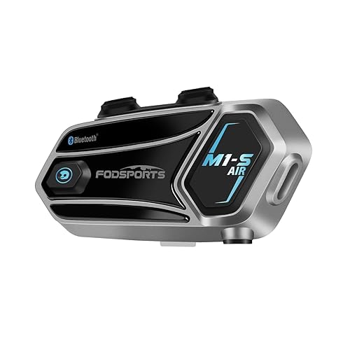 Fodsports M1S-AIR Way Bluetooth Motorcycle Intercom Share Music