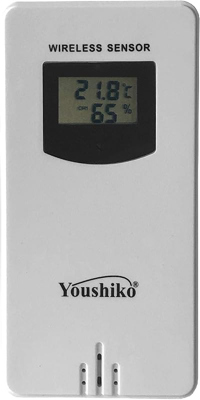 Youshiko YC9312 Wireless Temperature Humidity 3 Channel Sensor
