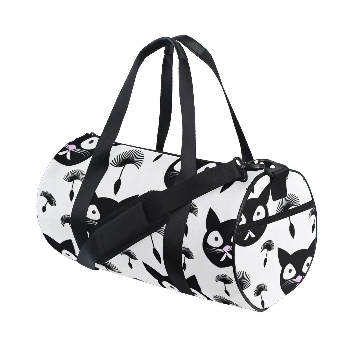 Tote Bags Useful Dandelion Seeds Cat Animal Fitness Coach Comfortable Duffle Bag Luggage For Women L