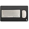 Grounding Mat Foot Pad Grounded Mats 11.8x23.6 Inch Grounding Mat for Desk Laptop with Cord Better Sleep,Balance