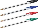 BIC Cristal Original Ballpoint Pens Assorted 10 Pack 1.0 mm 4 blue 2 red 2 view 5