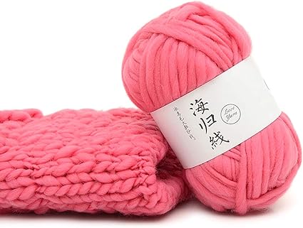 Rryilong Ovillos De Lana Para Tejer Para Manualidades Lana Gruesa Suaves Tejidos A Mano Lana Natural Lana Gruesa Bufanda Abrigo Hilo Tejido Amazon Es Hogar