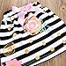 Viworld Baby Girls Clothes Little Big Sister T-Shirt Romper Pant Set (A-Little Sister, 0-6 Months)